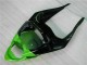 Grün Schwarz Kawasaki ZX6R 2009-2012 Verkleidungen Grün Schwarz Kawasaki ZX6R 2009-2012 Verkleidungen
