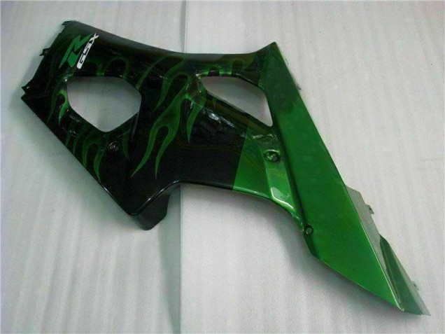 Grün Schwarz Suzuki GSXR 1000 K3 2003-2004 Verkleidungen Grün Schwarz Suzuki GSXR 1000 K3 2003-2004 Verkleidungen
