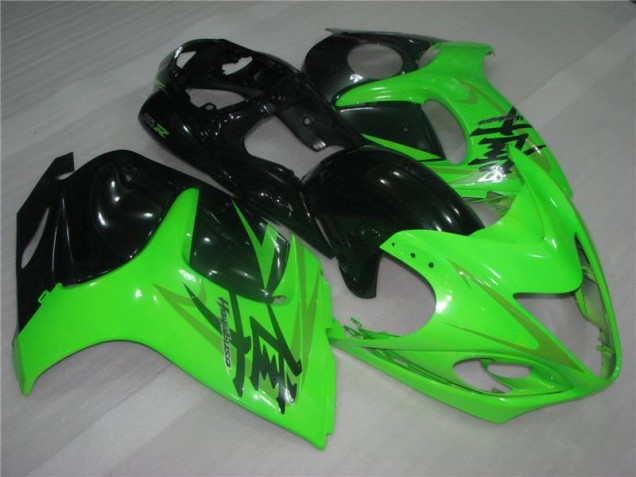 Grün Schwarz Suzuki GSXR 1300 Hayabusa 2008-2019 Verkleidungen