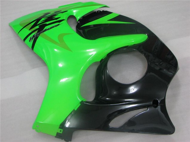 Grün Schwarz Suzuki GSXR 1300 Hayabusa 2008-2019 Verkleidungen