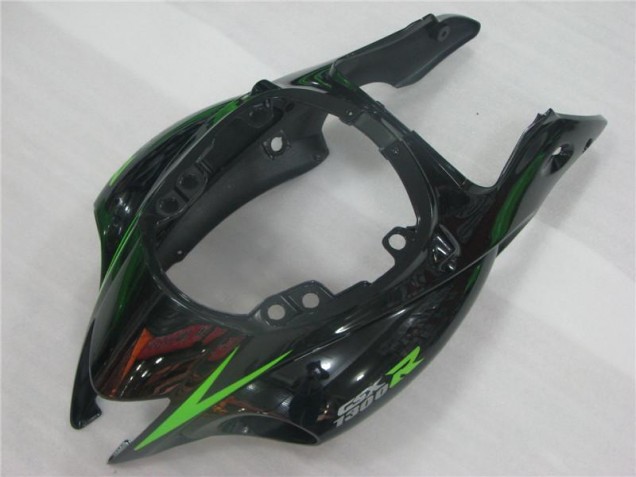 Grün Schwarz Suzuki GSXR 1300 Hayabusa 2008-2019 Verkleidungen
