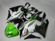 Grün Schwarz Weiß 25 Kawasaki ZX6R 2009-2012 Verkleidungen Grün Schwarz Weiß 25 Kawasaki ZX6R 2009-2012 Verkleidungen