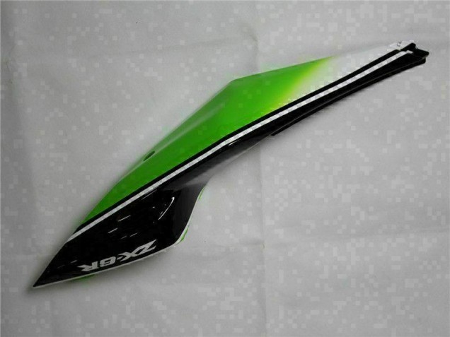 Grün Schwarz Weiß 25 Kawasaki ZX6R 2009-2012 Verkleidungen Grün Schwarz Weiß 25 Kawasaki ZX6R 2009-2012 Verkleidungen