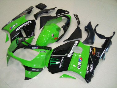 Grünes Monster Kawasaki ZX12R 2000-2001 Verkleidungen