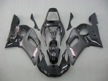 Kontrast Schwarz Yamaha R6 1998-2002 Verkleidungen