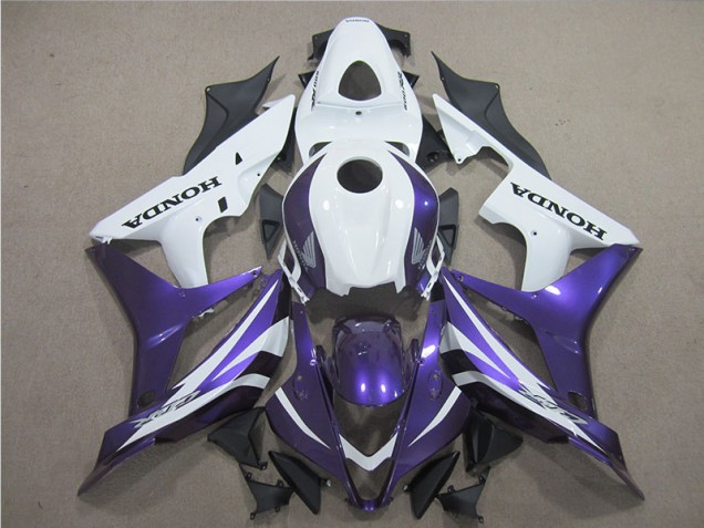 Lila Weiß Honda CBR 1000 RR 2004-2005 Verkleidungen Lila Weiß Honda CBR 1000 RR 2004-2005 Verkleidungen
