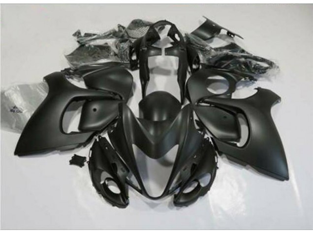 Matt Schwarz Suzuki GSXR 1300 Hayabusa 2008-2019 Verkleidungen Matt Schwarz Suzuki GSXR 1300 Hayabusa 2008-2019 Verkleidungen