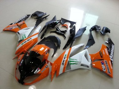 Orange Monster Kawasaki ZX6R 2009-2012 Verkleidungen