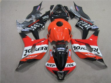 Orange Schwarz Repsol Honda CBR 600 RR 2007-2008 Verkleidungen
