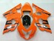 Orange Suzuki GSXR 600 / 750 K4 2004-2005 Verkleidungen Orange Suzuki GSXR 600 / 750 K4 2004-2005 Verkleidungen
