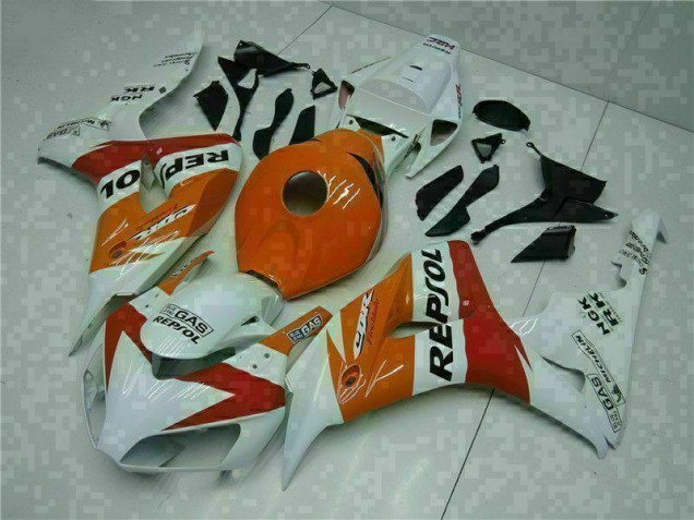 Orange Weiß Repsol Honda CBR 1000 RR 2004-2005 Verkleidungen Orange Weiß Repsol Honda CBR 1000 RR 2004-2005 Verkleidungen