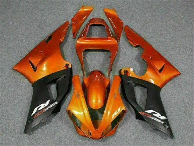 Orange Yamaha R1 2000-2001 Vollverkleidung Orange Yamaha R1 2000-2001 Vollverkleidung