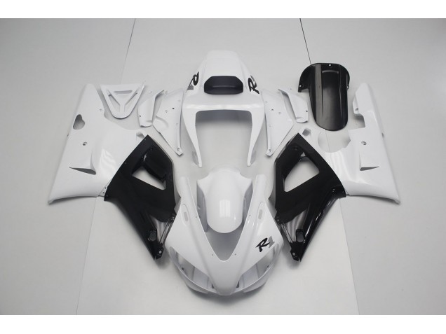 Perl Weiß Schwarz Yamaha R1 1998-1999 Verkleidungen Perl Weiß Schwarz Yamaha R1 1998-1999 Verkleidungen