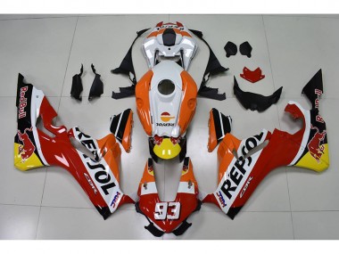Repsol 93 Rot Bull Honda CBR 1000 RR 2017-2023 Verkleidungen