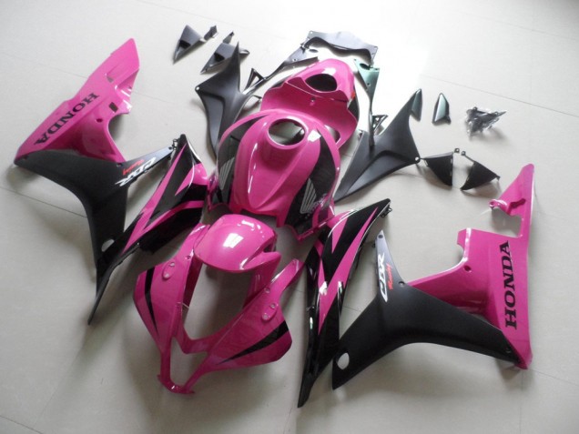 Rosa Schwarz Honda CBR 600 RR 2007-2008 Verkleidungen Rosa Schwarz Honda CBR 600 RR 2007-2008 Verkleidungen