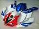 Rot Blau Weiß Honda CBR 1000 RR 2004-2005 Verkleidungen Rot Blau Weiß Honda CBR 1000 RR 2004-2005 Verkleidungen