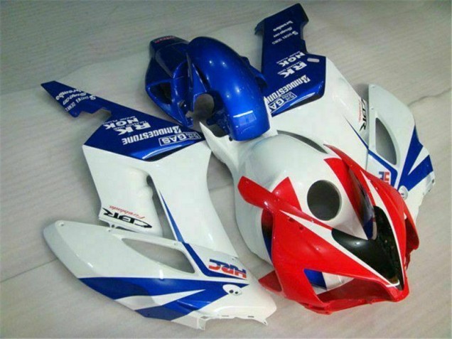 Rot Blau Weiß Honda CBR 1000 RR 2004-2005 Verkleidungen Rot Blau Weiß Honda CBR 1000 RR 2004-2005 Verkleidungen