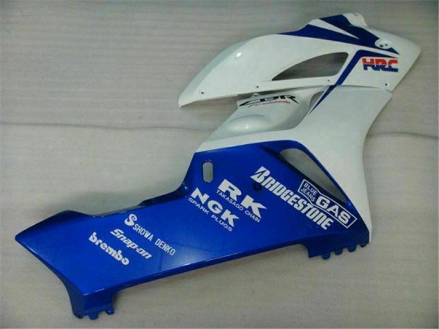Rot Blau Weiß Honda CBR 1000 RR 2004-2005 Verkleidungen Rot Blau Weiß Honda CBR 1000 RR 2004-2005 Verkleidungen