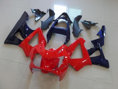 Rot Dunkelblau Honda CBR 900 RR 929 2000-2001 Verkleidungen