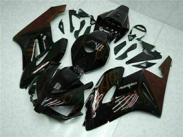 Rot Flamme Honda CBR 1000 RR 2004-2005 Verkleidungen Rot Flamme Honda CBR 1000 RR 2004-2005 Verkleidungen