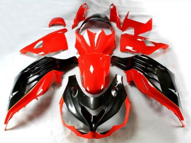 Rot Kawasaki ZX14R ZZR 1400 2012-2021 Verkleidungen