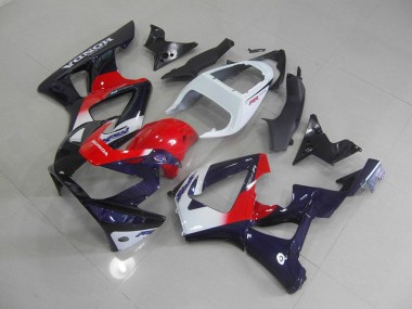 Rot Lila Schwarz Honda CBR 900 RR 929 2000-2001 Verkleidungen