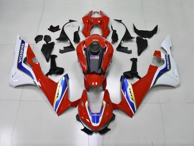 Rot Schwarz HRC Honda CBR 1000 RR 2017-2023 Verkleidungen