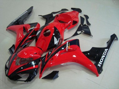 Rot Schwarz Honda CBR 1000 RR 2006-2007 Vollverkleidung