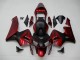 Rot Schwarz Honda CBR 600 RR 2003-2004 Verkleidungen Rot Schwarz Honda CBR 600 RR 2003-2004 Verkleidungen
