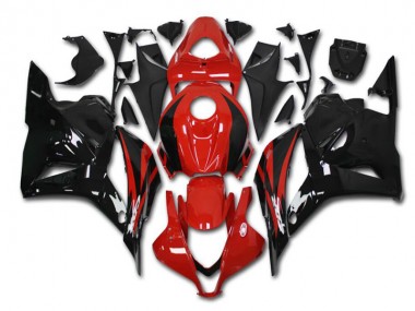 Rot Schwarz Honda CBR 600 RR 2009-2012 Verkleidungen Komplett Sets