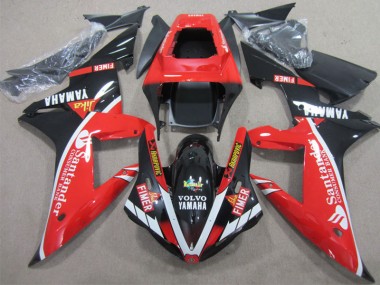 Rot Schwarz SantUnder Yamaha R1 2002-2003 Verkleidungen