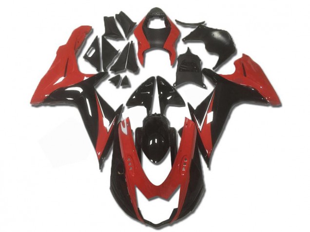 Rot Schwarz Suzuki GSXR 600 / 750 K11 2011-2024 Verkleidung Rot Schwarz Suzuki GSXR 600 / 750 K11 2011-2024 Verkleidung