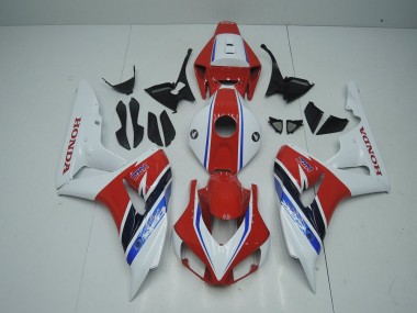 Rot Weiß Blau HRC Honda CBR 1000 RR 2006-2007 Verkleidungen