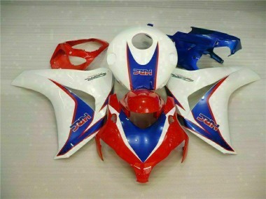 Rot Weiß Blau Honda CBR 1000 RR 2008-2011 Verkleidungen