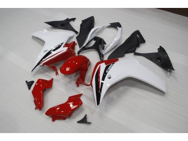 Rot Weiß Schwarz Honda CBR 600 F 2011-2013 Verkleidungen
