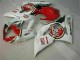 Rot Weiß Suzuki GSXR 1000 K5 2005-2006 Verkleidungen