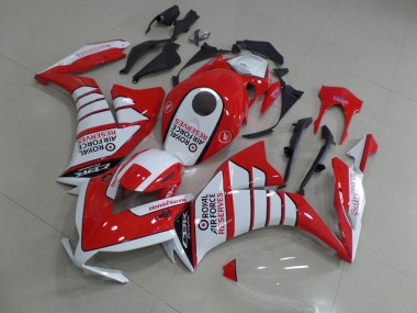 Rot mit Weiß Wing Honda CBR 1000 RR 2012-2016 Verkleidungen