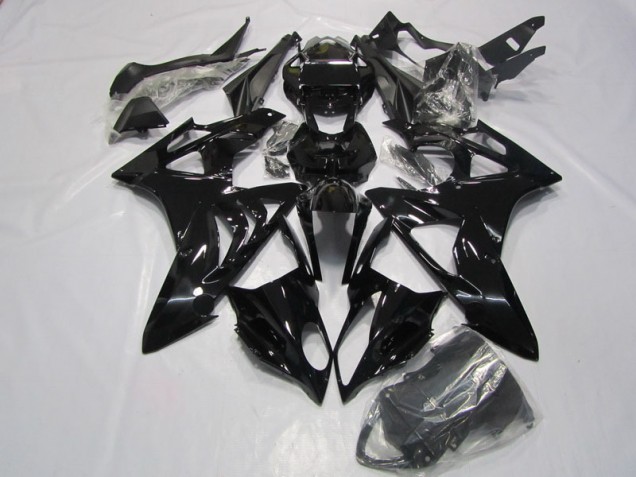 Schwarz BMW S1000RR 2009-2014 Verkleidung Schwarz BMW S1000RR 2009-2014 Verkleidung