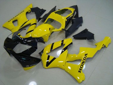 Schwarz Gelb Honda CBR 900 RR 929 2000-2001 Verkleidungen