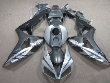 Schwarz Grau Fireblade Honda CBR 1000 RR 2006-2007 Verkleidungen