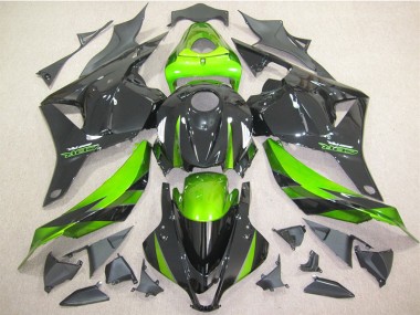 Schwarz Grün Honda CBR 600 RR 2009-2012 Vollverkleidung