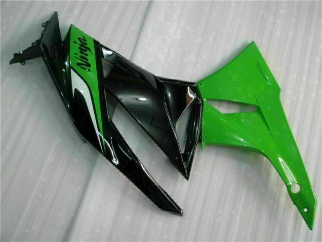 Schwarz Grün Kawasaki ZX6R 2009-2012 Vollverkleidung Schwarz Grün Kawasaki ZX6R 2009-2012 Vollverkleidung