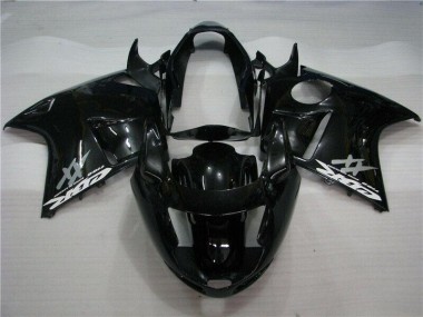 Schwarz Honda CBR 1100 XX 1996-2007 Verkleidungen Komplett Sets