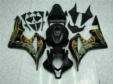 Schwarz Honda CBR 600 RR 2007-2008 Verkleidungen