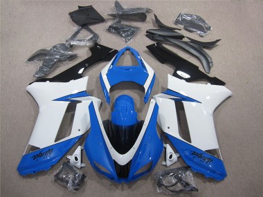 Schwarz Kawasaki ZX6R 2007-2008 Verkleidungen