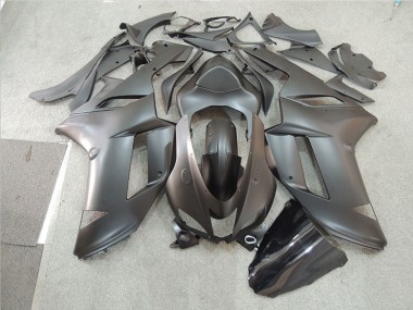 Schwarz Kawasaki ZX6R 2007-2008 Verkleidungen & Plastik