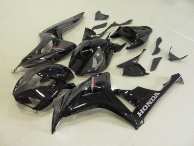 Schwarz Silber Honda CBR 1000 RR 2006-2007 Verkleidungen
