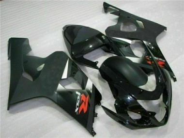 Schwarz Suzuki GSXR 600 / 750 K4 2004-2005 Verkleidungen