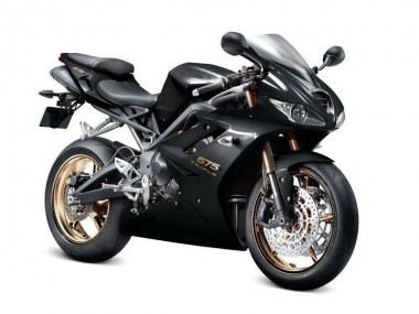 Schwarz Triumph Daytona 675 Triple 2006-2008 Verkleidungen