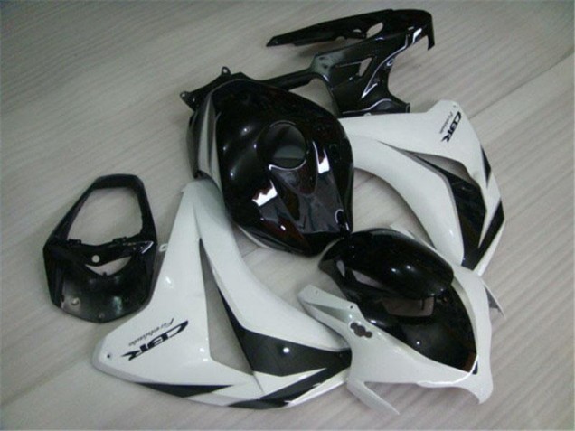Schwarz Weiß Honda CBR 1000 RR 2008-2011 Verkleidung Schwarz Weiß Honda CBR 1000 RR 2008-2011 Verkleidung